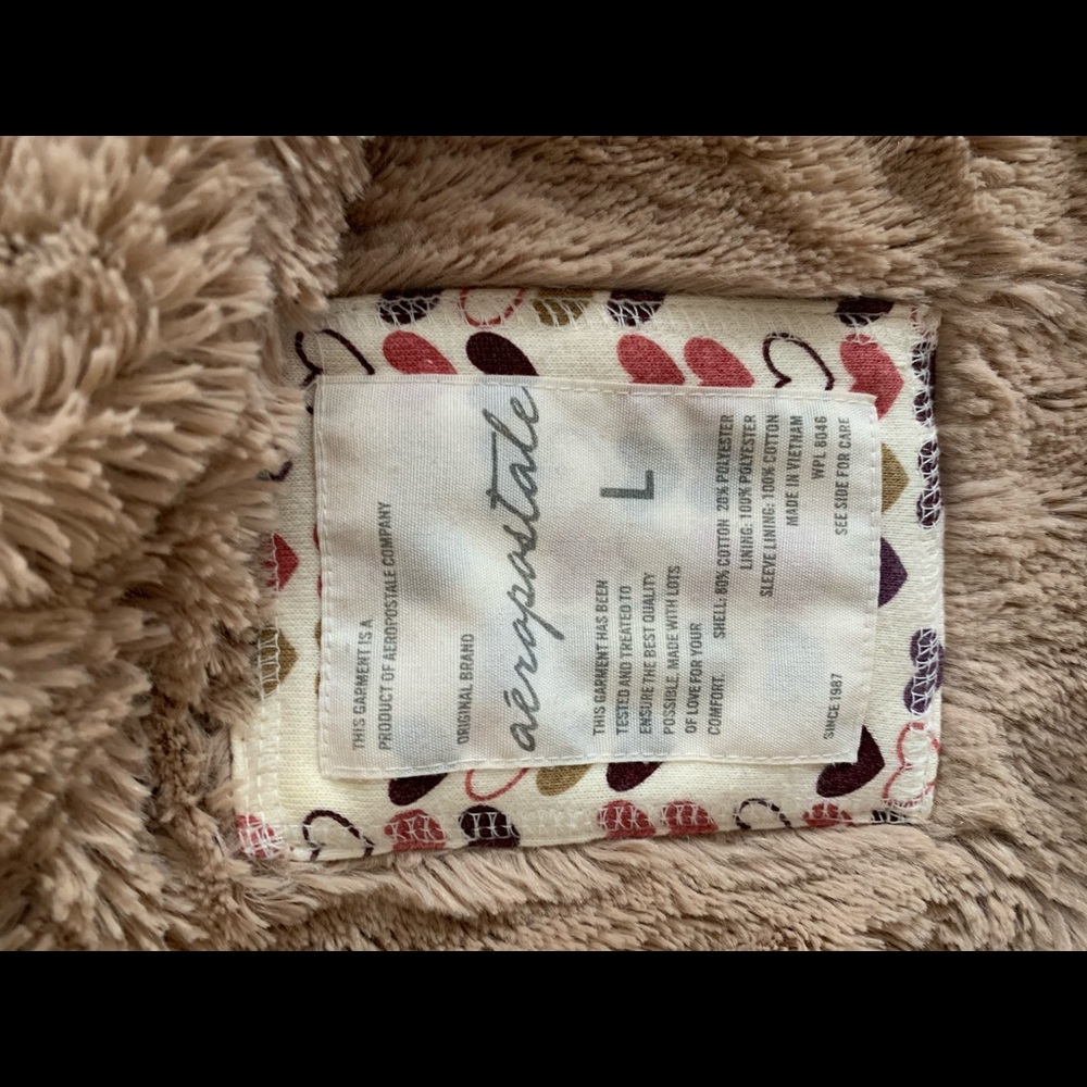 Aeropostale’s women’s full zip hooded jacket.